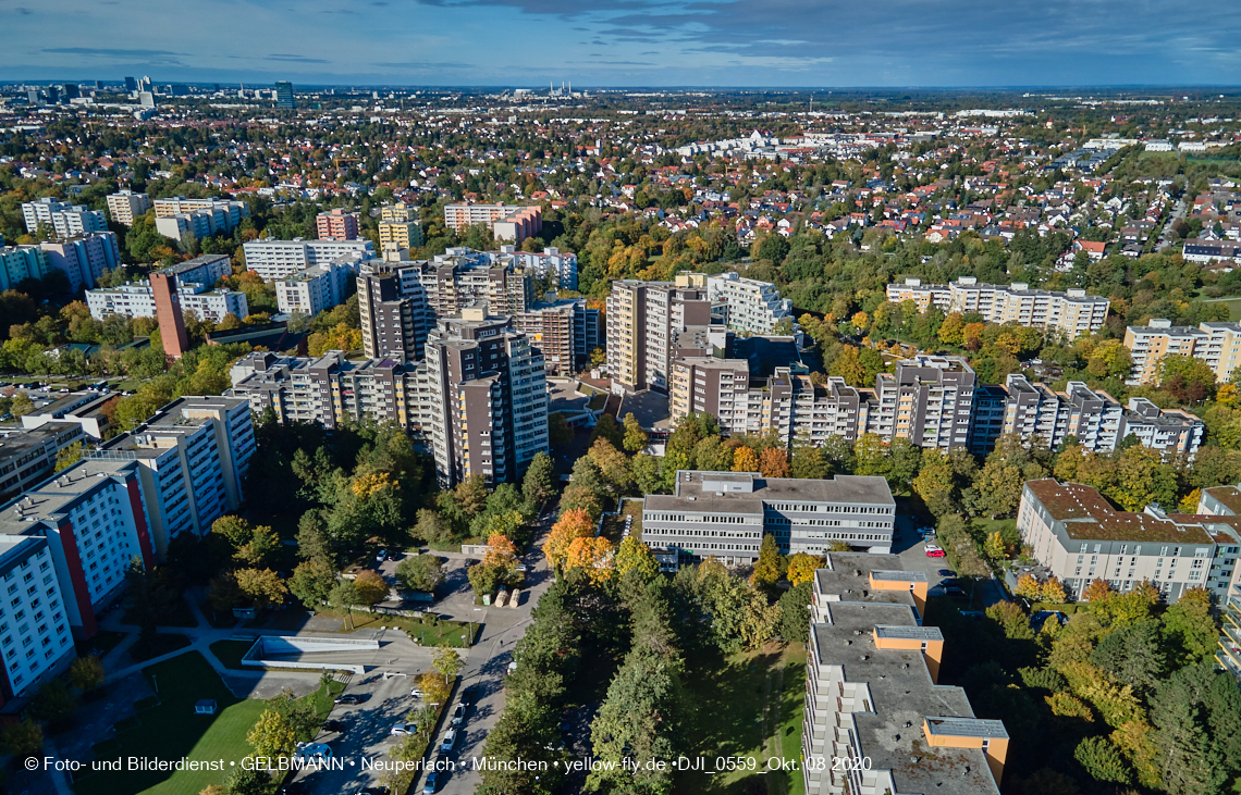 08.10.2020 - Marx-Zentrum am Karl-Marx-Ring 52-62 in Neuperlach